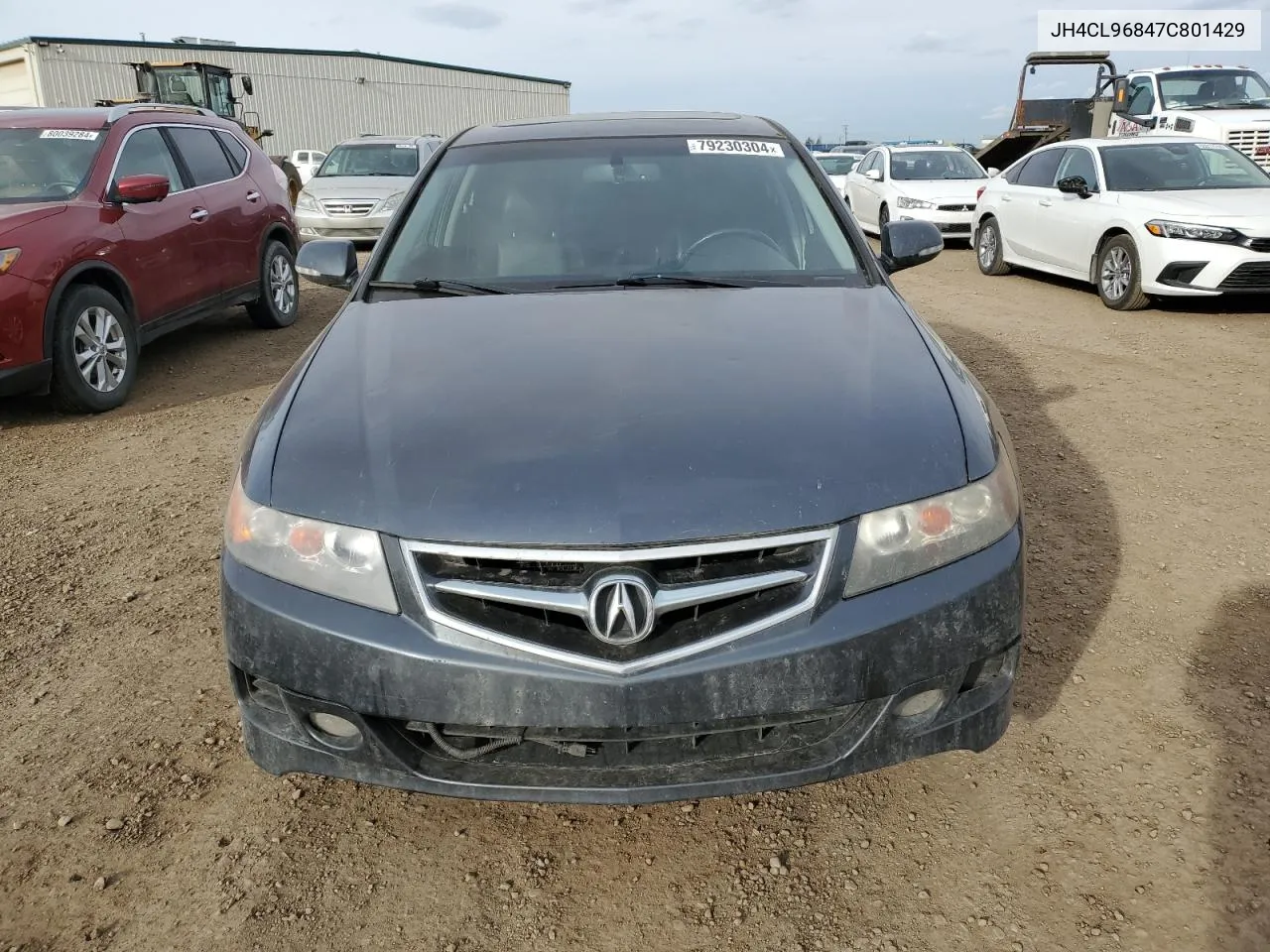 2007 Acura Tsx VIN: JH4CL96847C801429 Lot: 79230304