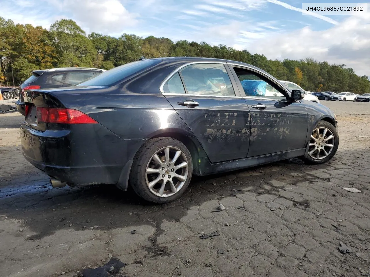 2007 Acura Tsx VIN: JH4CL96857C021892 Lot: 80007724