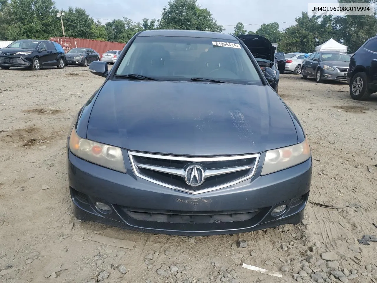 2008 Acura Tsx VIN: JH4CL96908C019994 Lot: 61964414