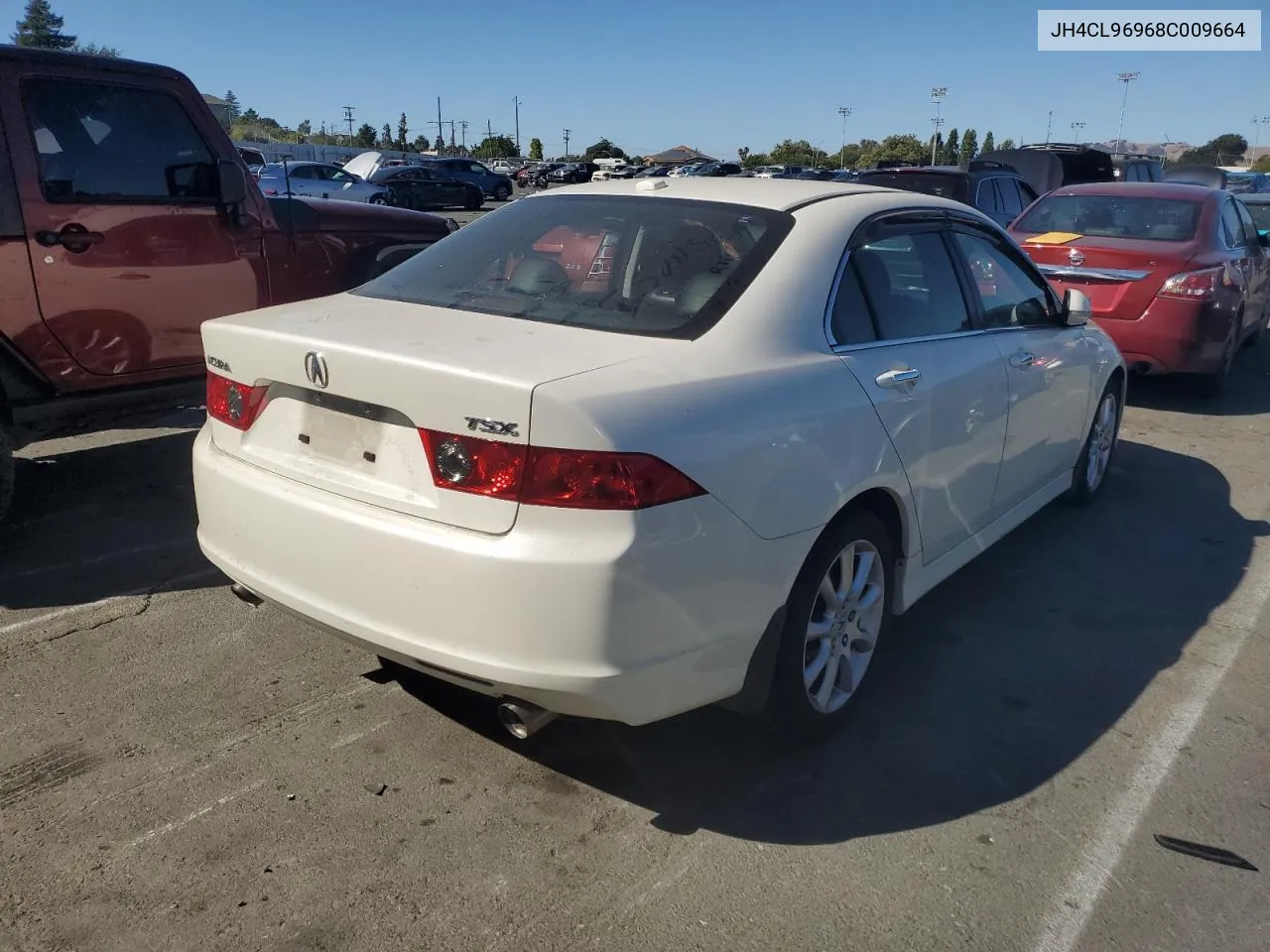 2008 Acura Tsx VIN: JH4CL96968C009664 Lot: 64866214