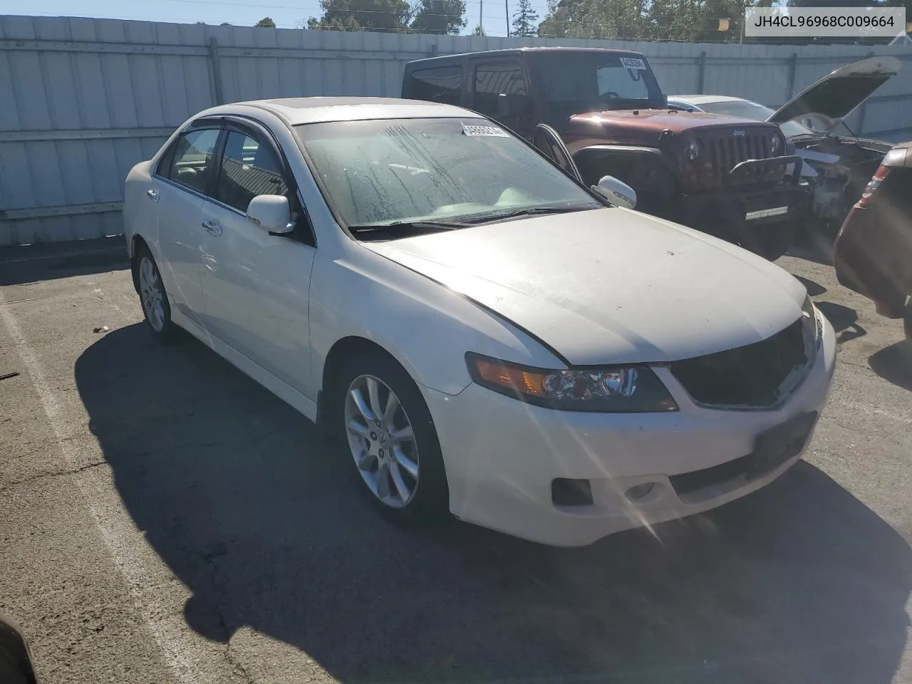 2008 Acura Tsx VIN: JH4CL96968C009664 Lot: 64866214