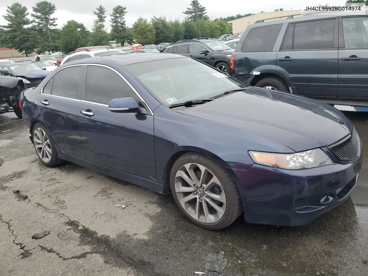 2008 Acura Tsx VIN: JH4CL96928C014974 Lot: 66563234