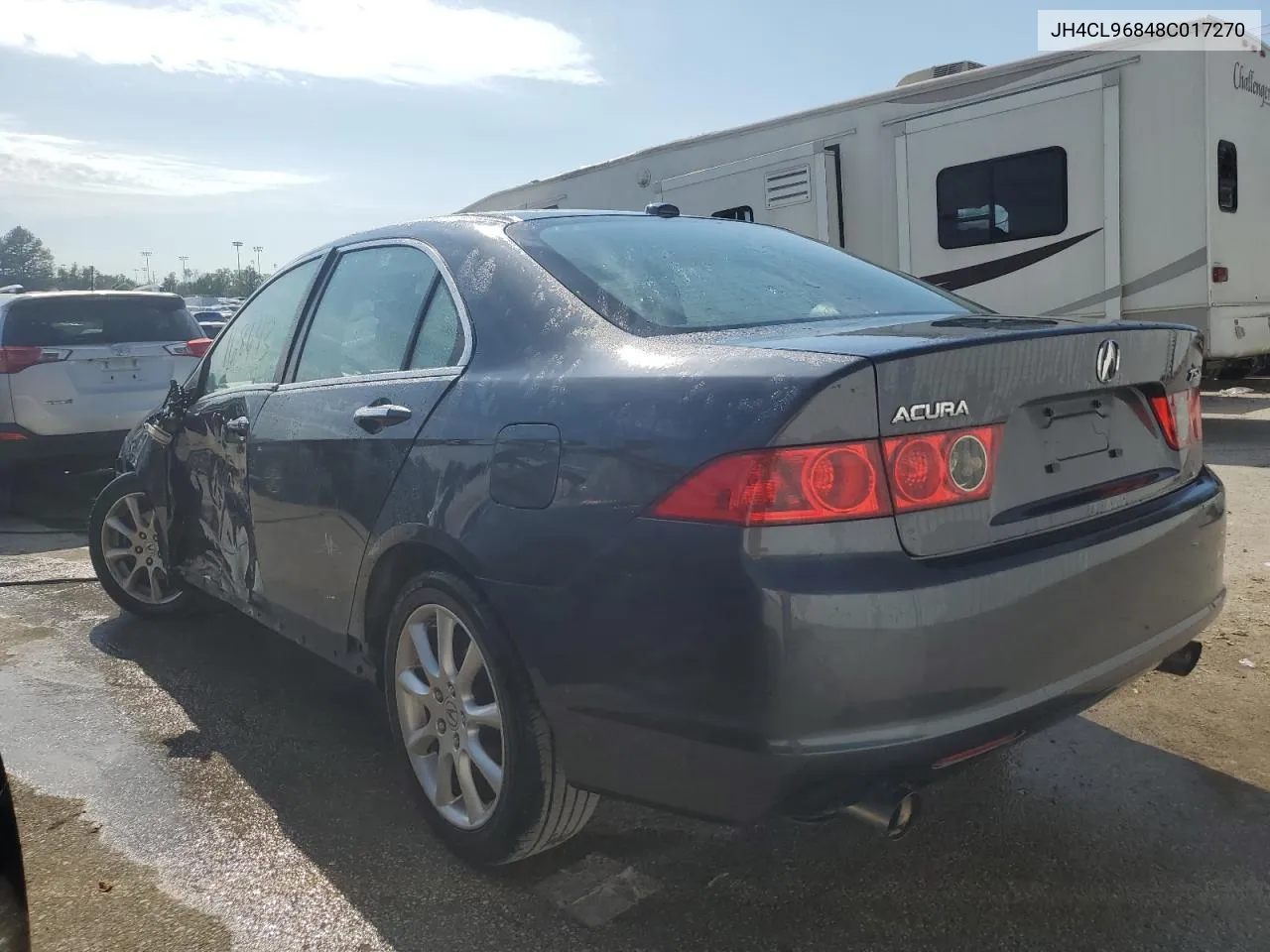 2008 Acura Tsx VIN: JH4CL96848C017270 Lot: 71720304