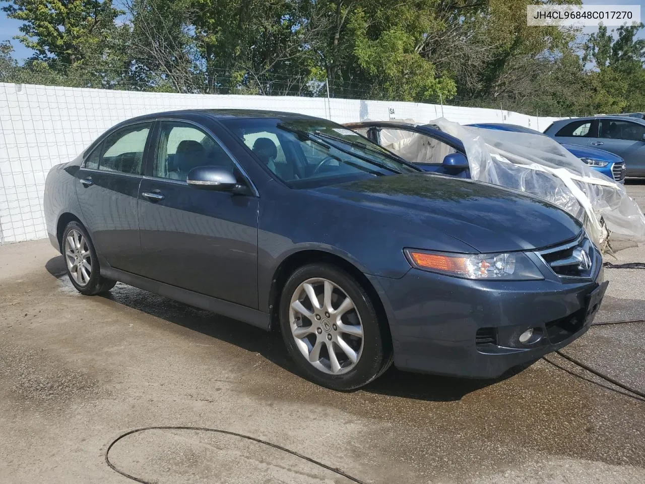 2008 Acura Tsx VIN: JH4CL96848C017270 Lot: 71720304