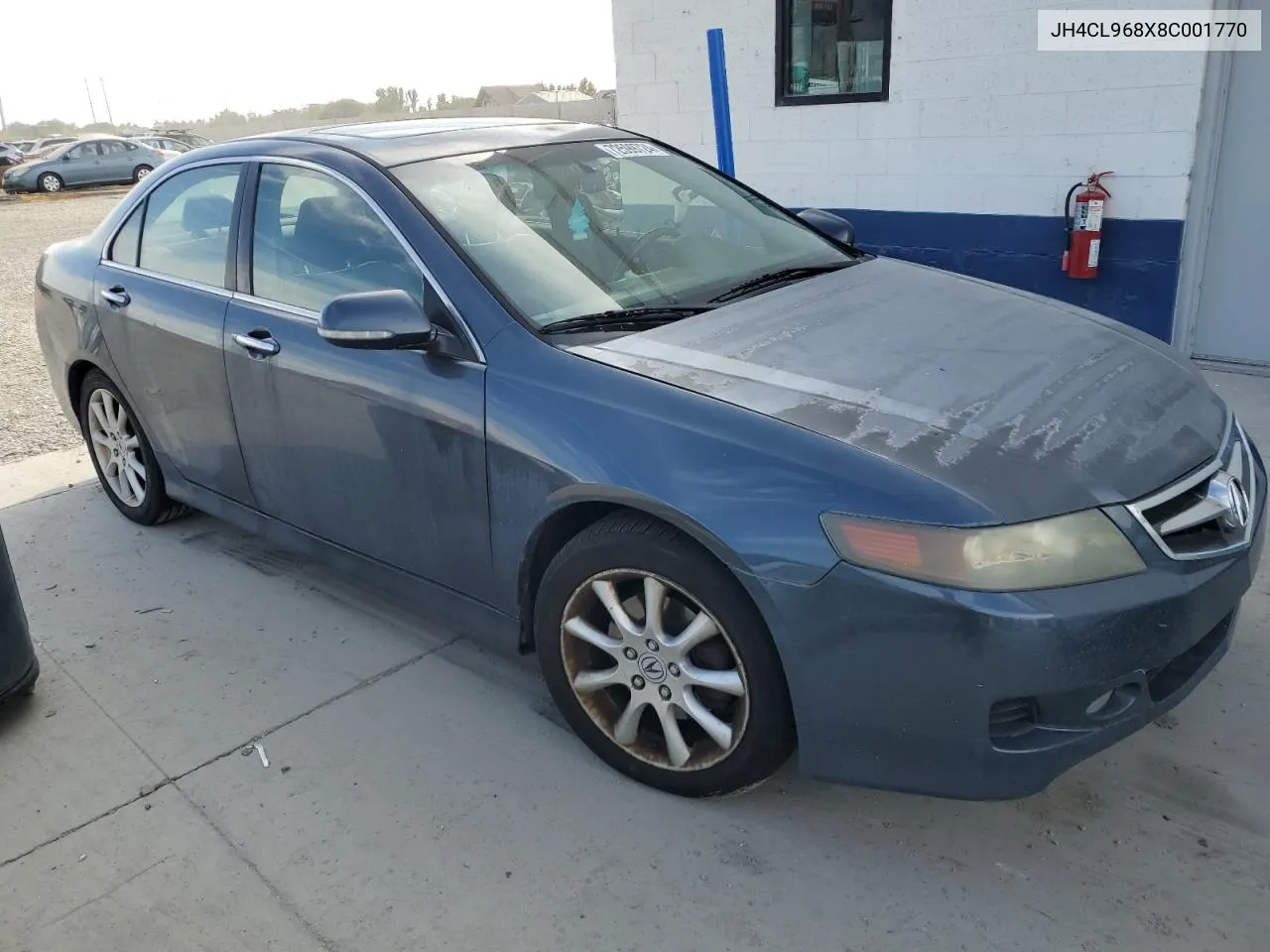 2008 Acura Tsx VIN: JH4CL968X8C001770 Lot: 72599724