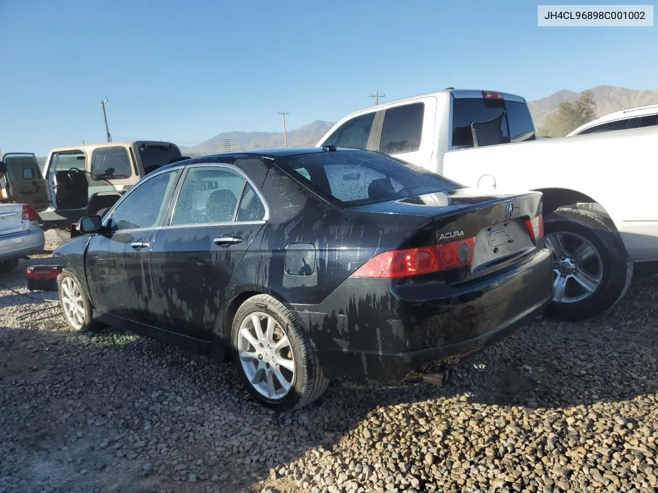 2008 Acura Tsx VIN: JH4CL96898C001002 Lot: 73057554