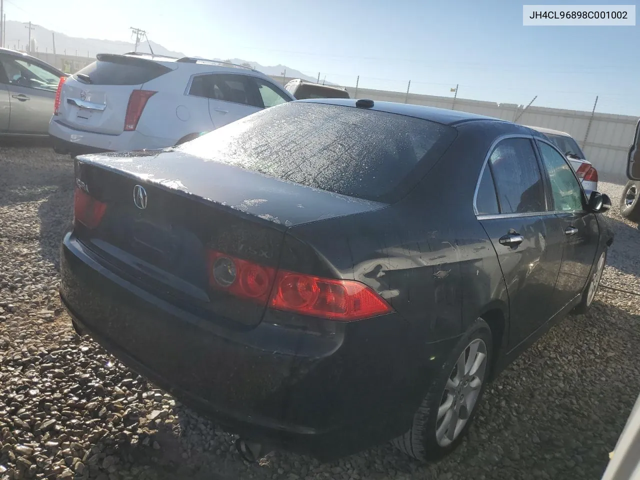 2008 Acura Tsx VIN: JH4CL96898C001002 Lot: 73057554