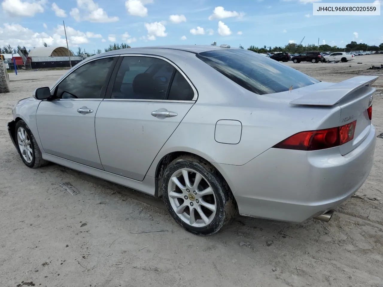 2008 Acura Tsx VIN: JH4CL968X8C020559 Lot: 73752704