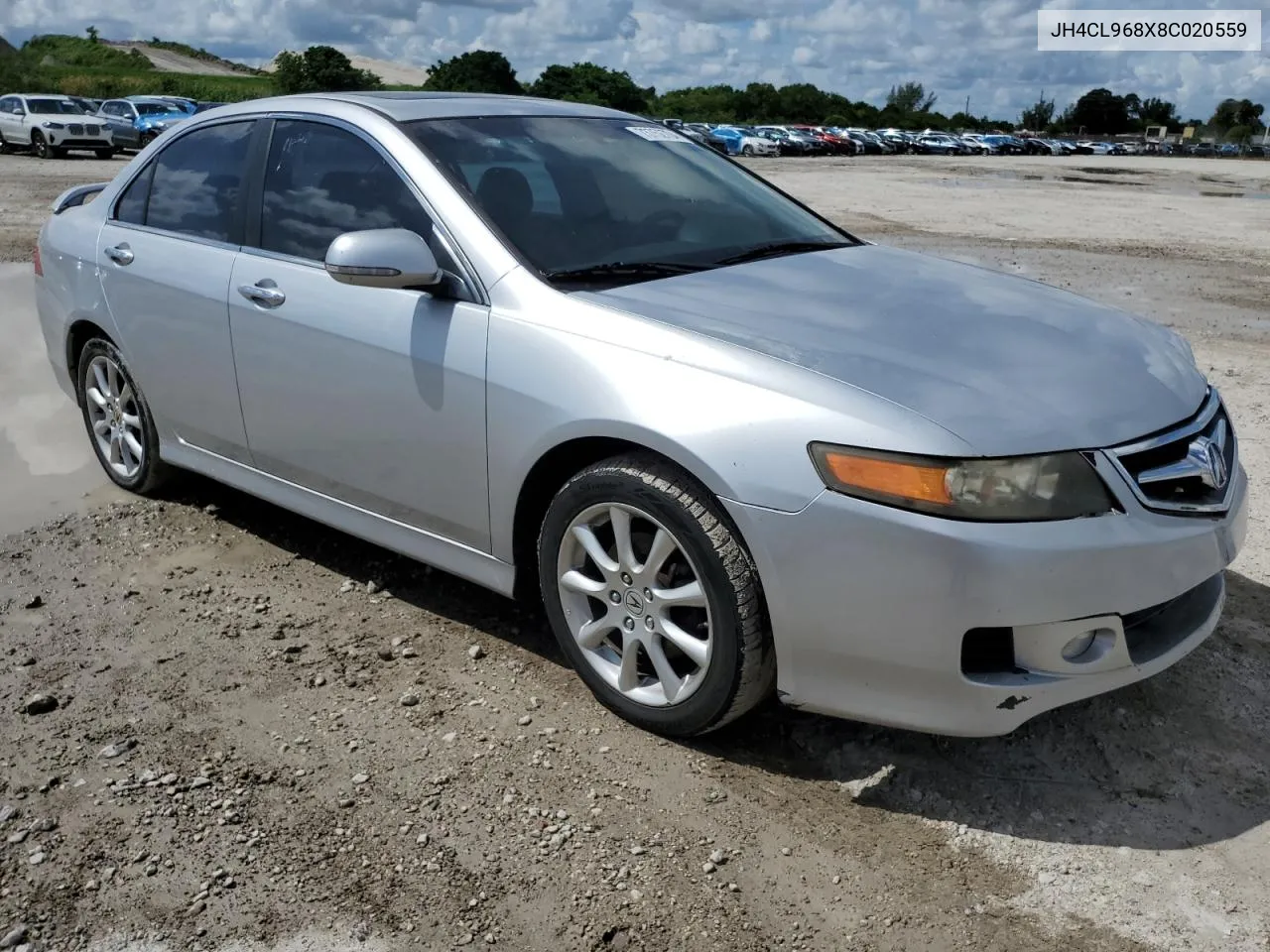 2008 Acura Tsx VIN: JH4CL968X8C020559 Lot: 73752704