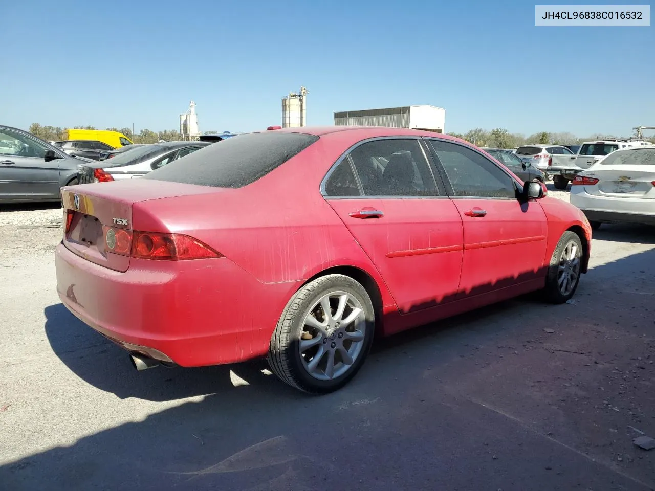 2008 Acura Tsx VIN: JH4CL96838C016532 Lot: 76539664