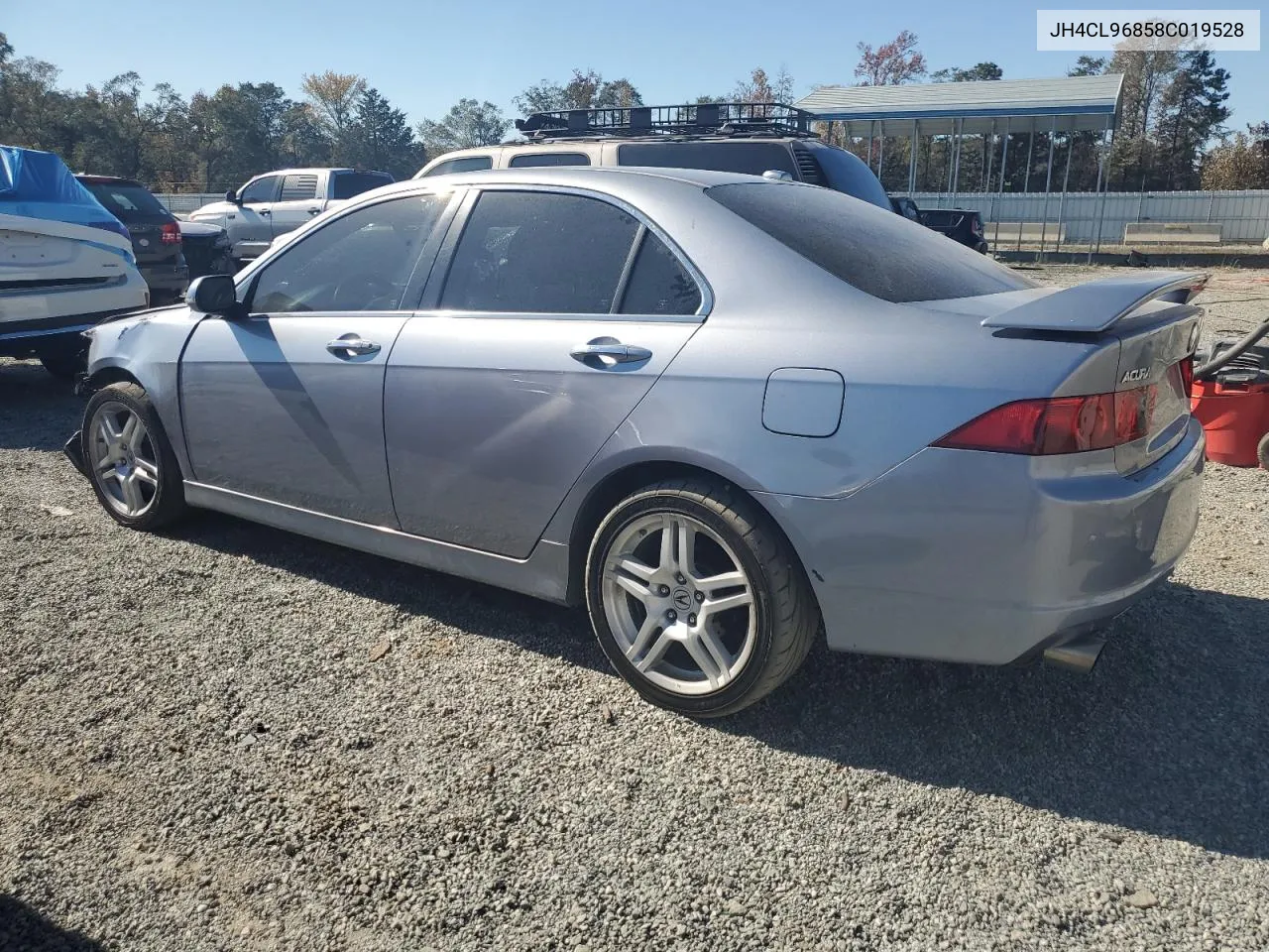 2008 Acura Tsx VIN: JH4CL96858C019528 Lot: 77548274