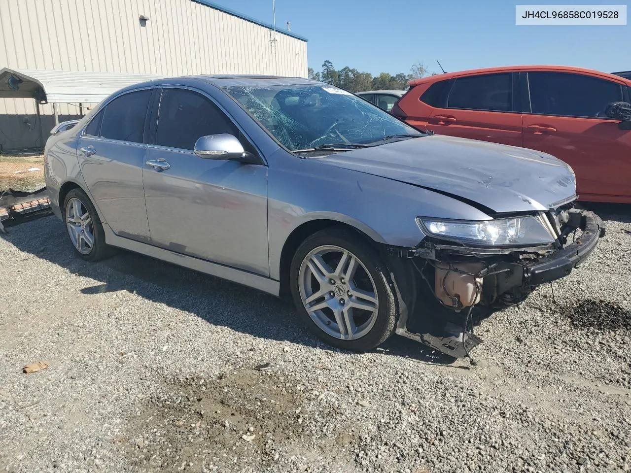 2008 Acura Tsx VIN: JH4CL96858C019528 Lot: 77548274