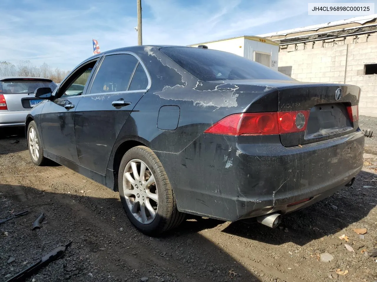 2008 Acura Tsx VIN: JH4CL96898C000125 Lot: 78660984