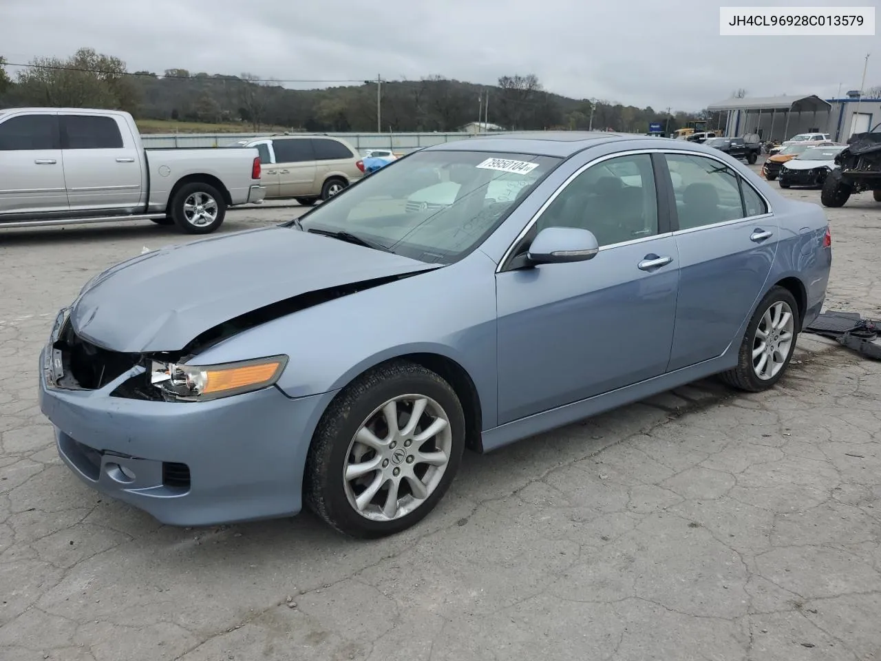 2008 Acura Tsx VIN: JH4CL96928C013579 Lot: 79950104