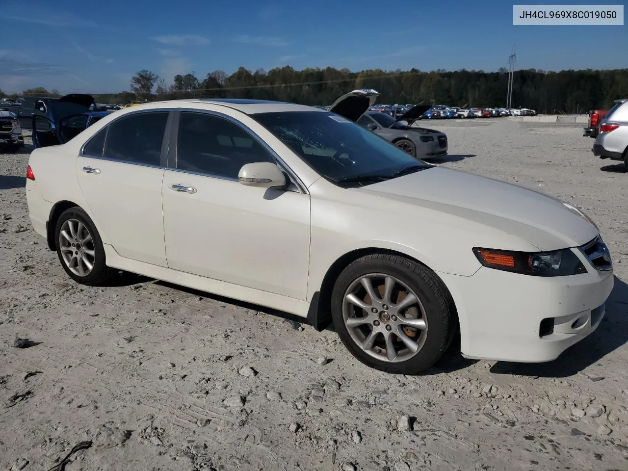 2008 Acura Tsx VIN: JH4CL969X8C019050 Lot: 80092324