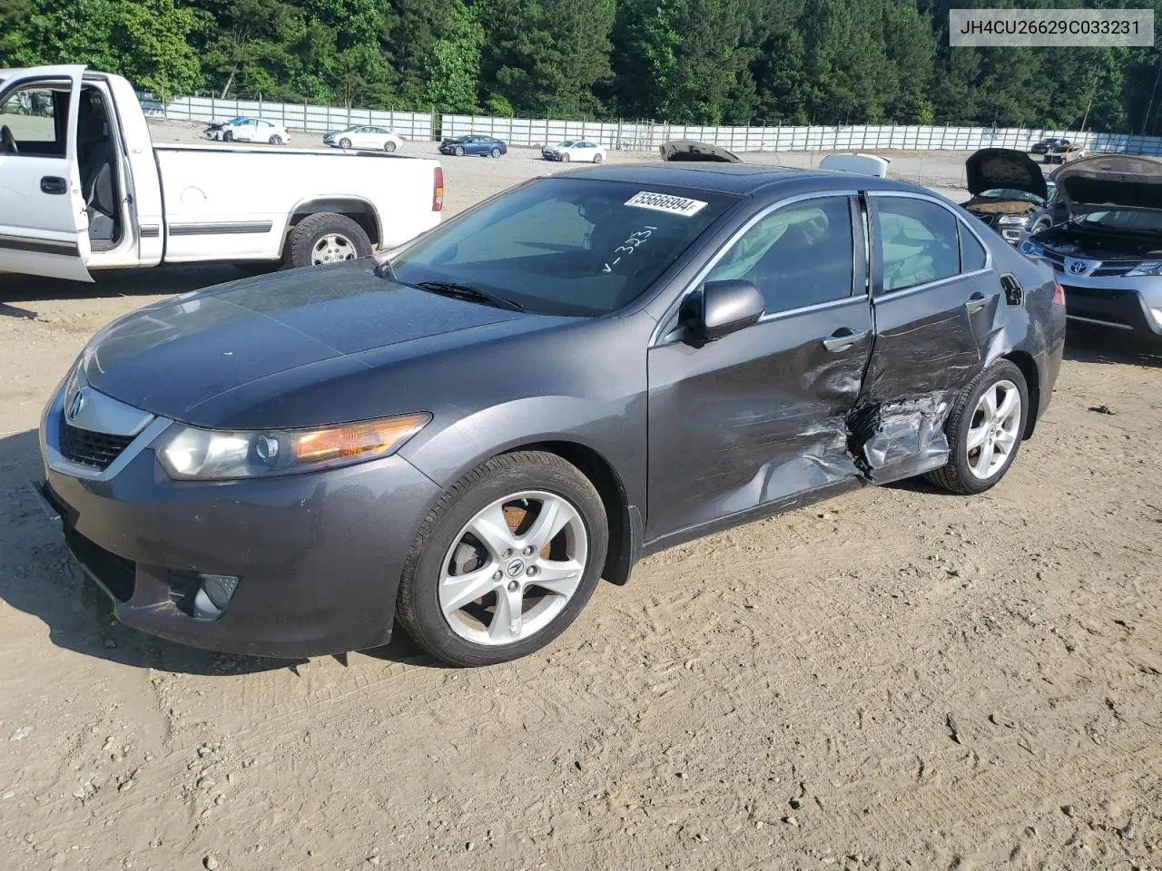 2009 Acura Tsx VIN: JH4CU26629C033231 Lot: 55666994