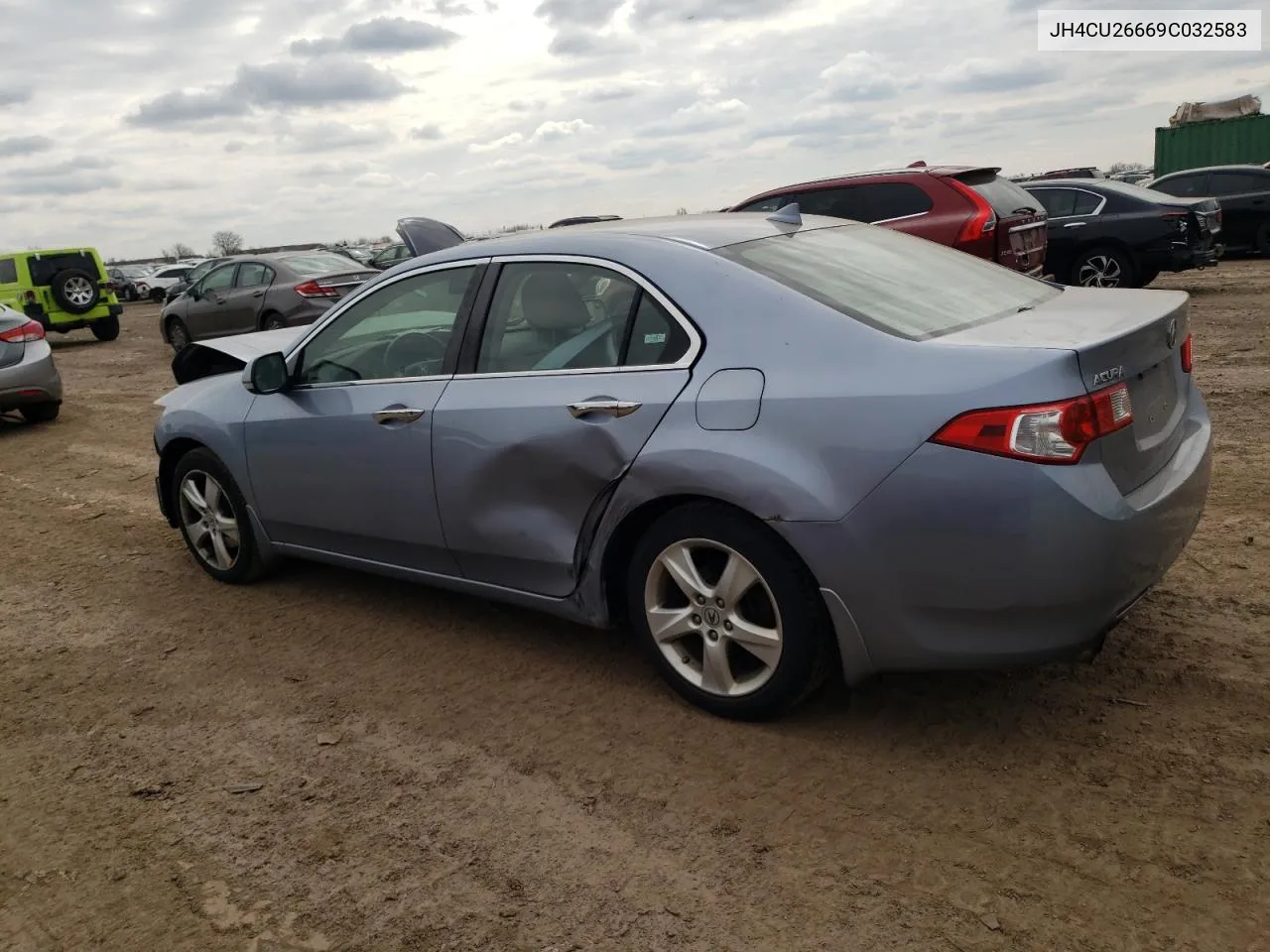 2009 Acura Tsx VIN: JH4CU26669C032583 Lot: 62400024