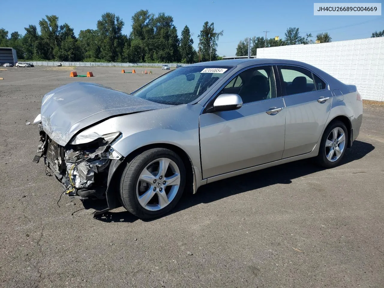 2009 Acura Tsx VIN: JH4CU26689C004669 Lot: 62444654