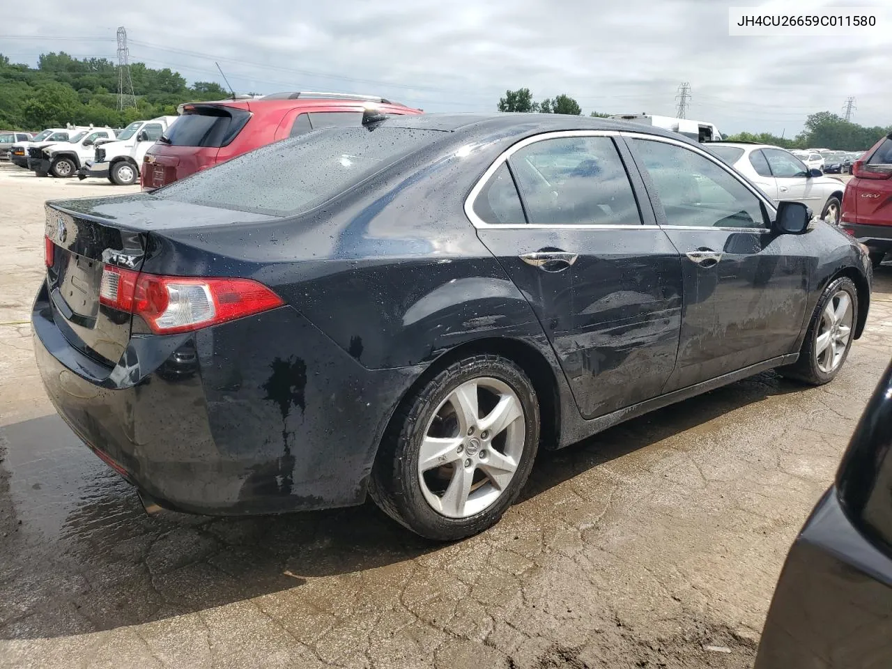 2009 Acura Tsx VIN: JH4CU26659C011580 Lot: 62740694