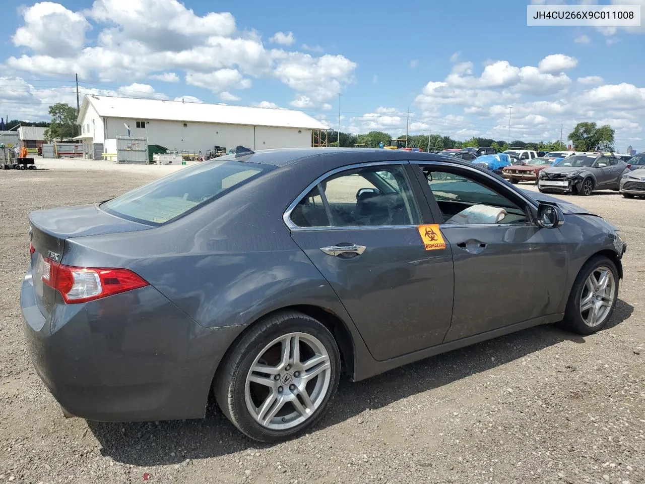 2009 Acura Tsx VIN: JH4CU266X9C011008 Lot: 62860774