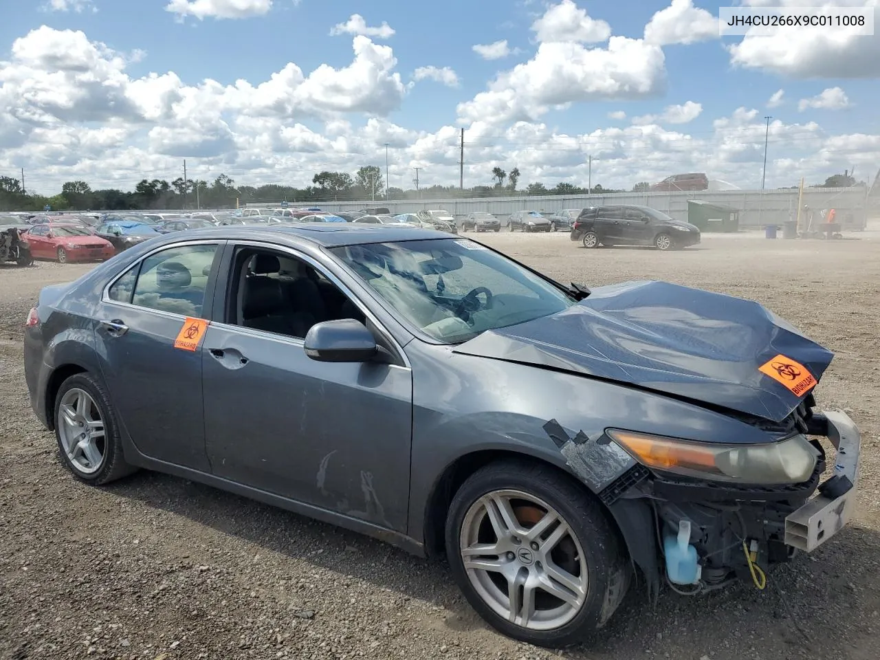 2009 Acura Tsx VIN: JH4CU266X9C011008 Lot: 62860774