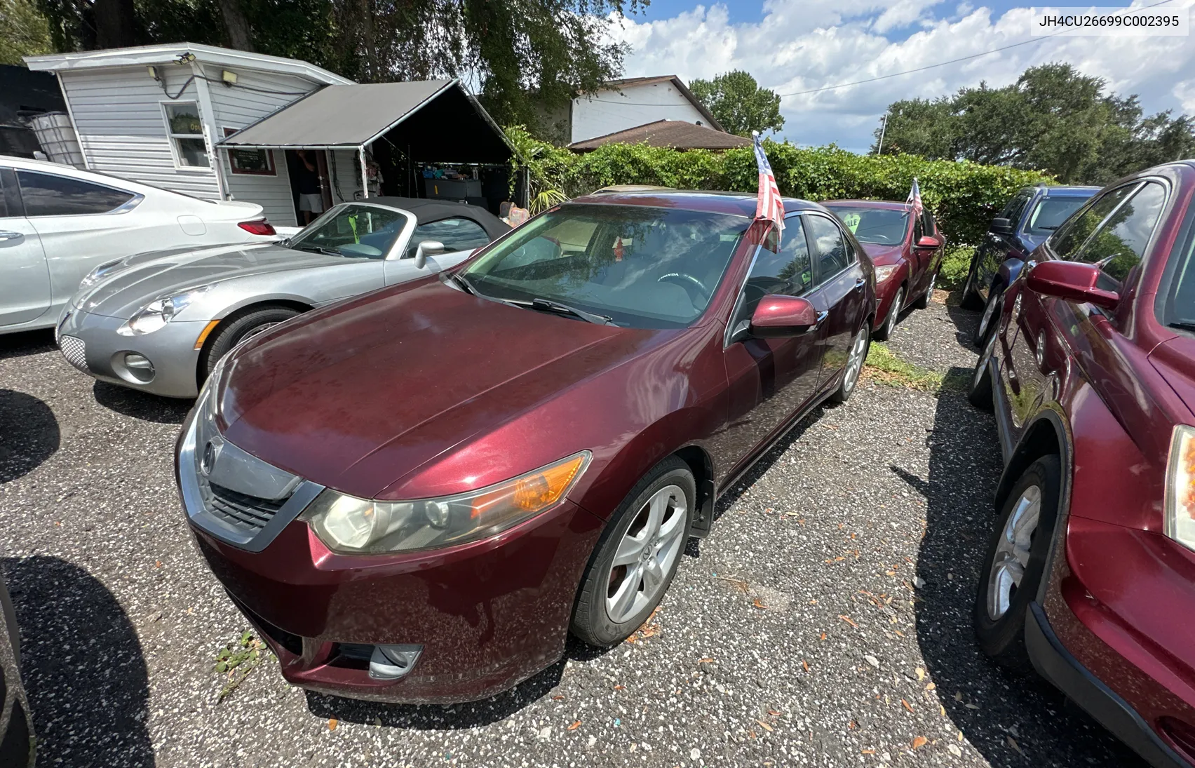 2009 Acura Tsx VIN: JH4CU26699C002395 Lot: 68125564