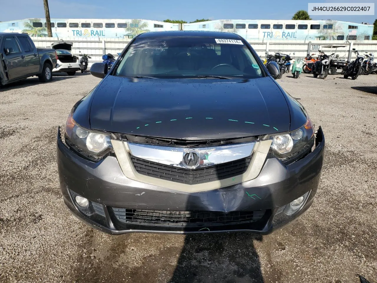 2009 Acura Tsx VIN: JH4CU26629C022407 Lot: 69374114