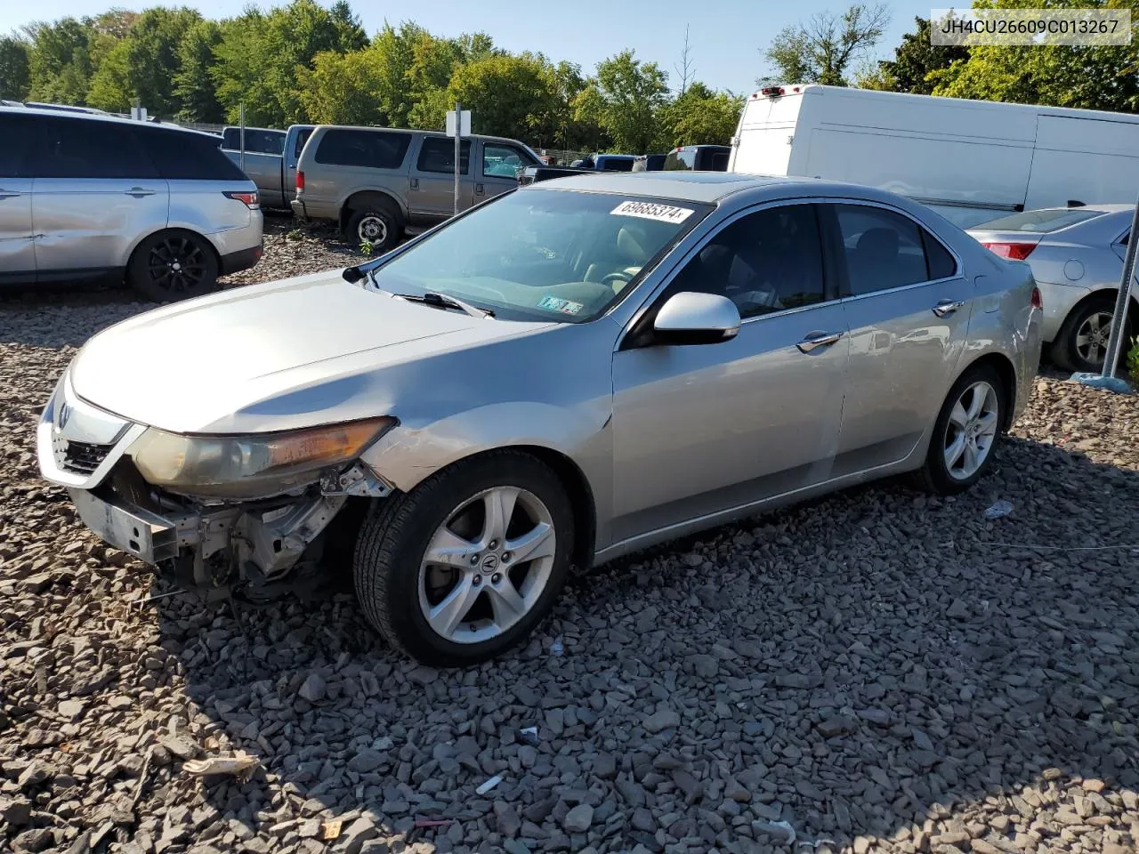 2009 Acura Tsx VIN: JH4CU26609C013267 Lot: 69685374