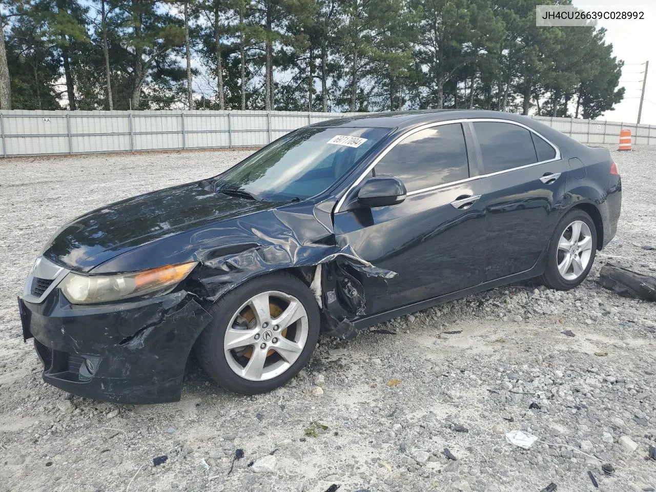 2009 Acura Tsx VIN: JH4CU26639C028992 Lot: 69717094