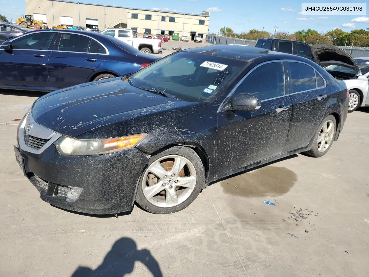 2009 Acura Tsx VIN: JH4CU26649C030198 Lot: 71608644