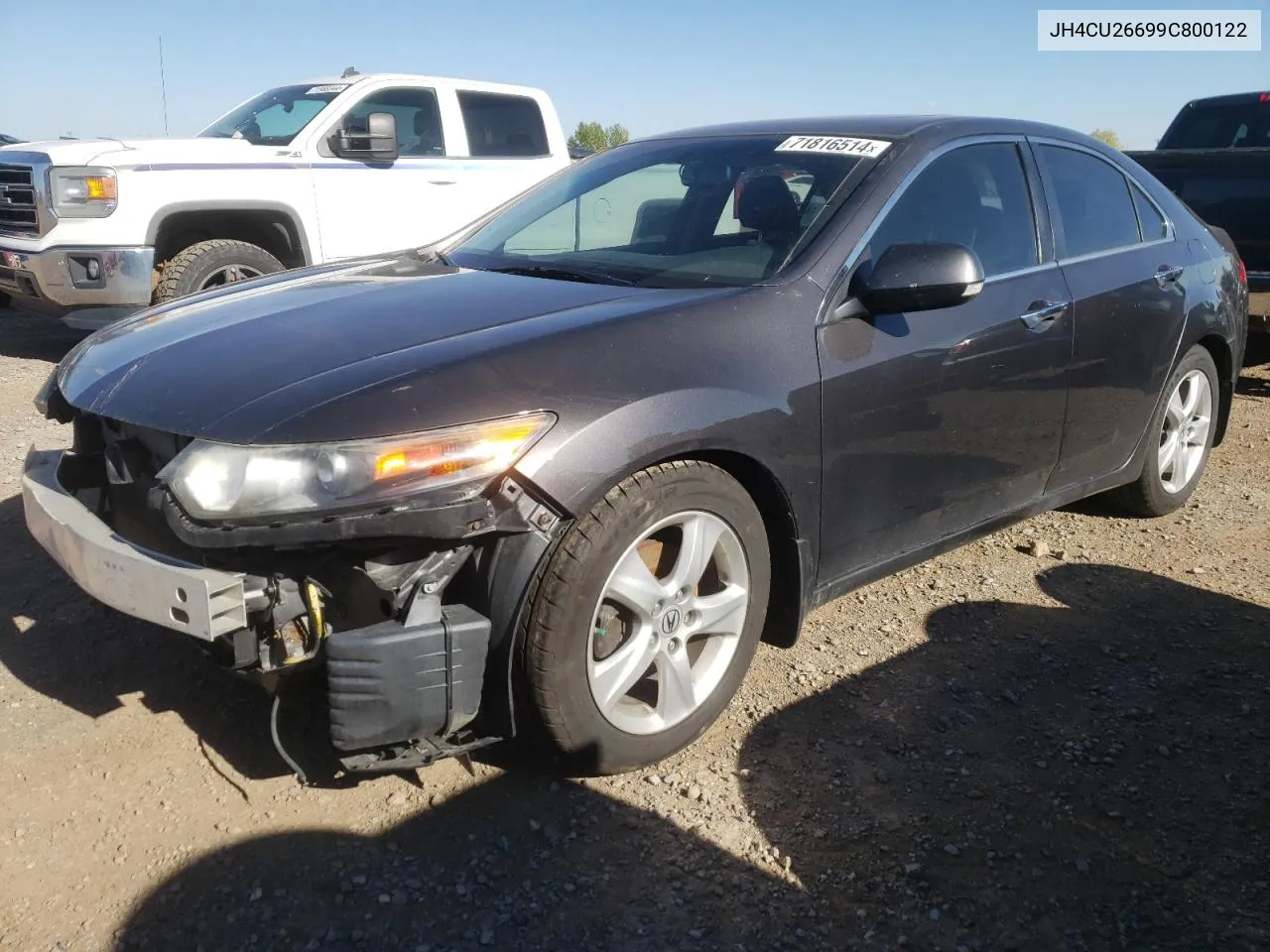 2009 Acura Tsx VIN: JH4CU26699C800122 Lot: 71816514