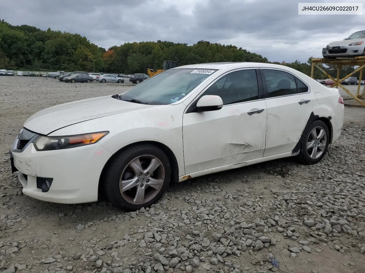 2009 Acura Tsx VIN: JH4CU26609C022017 Lot: 72488054