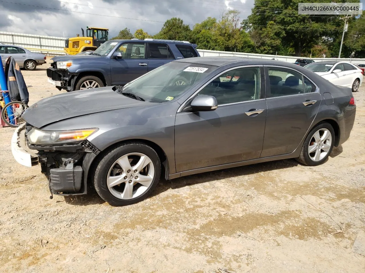 JH4CU266X9C000445 2009 Acura Tsx