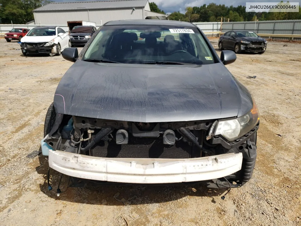 JH4CU266X9C000445 2009 Acura Tsx