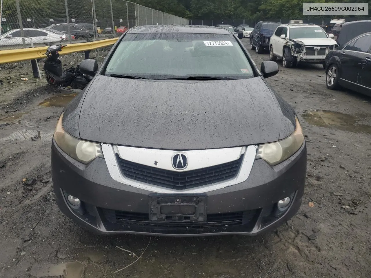 2009 Acura Tsx VIN: JH4CU26609C002964 Lot: 72775504