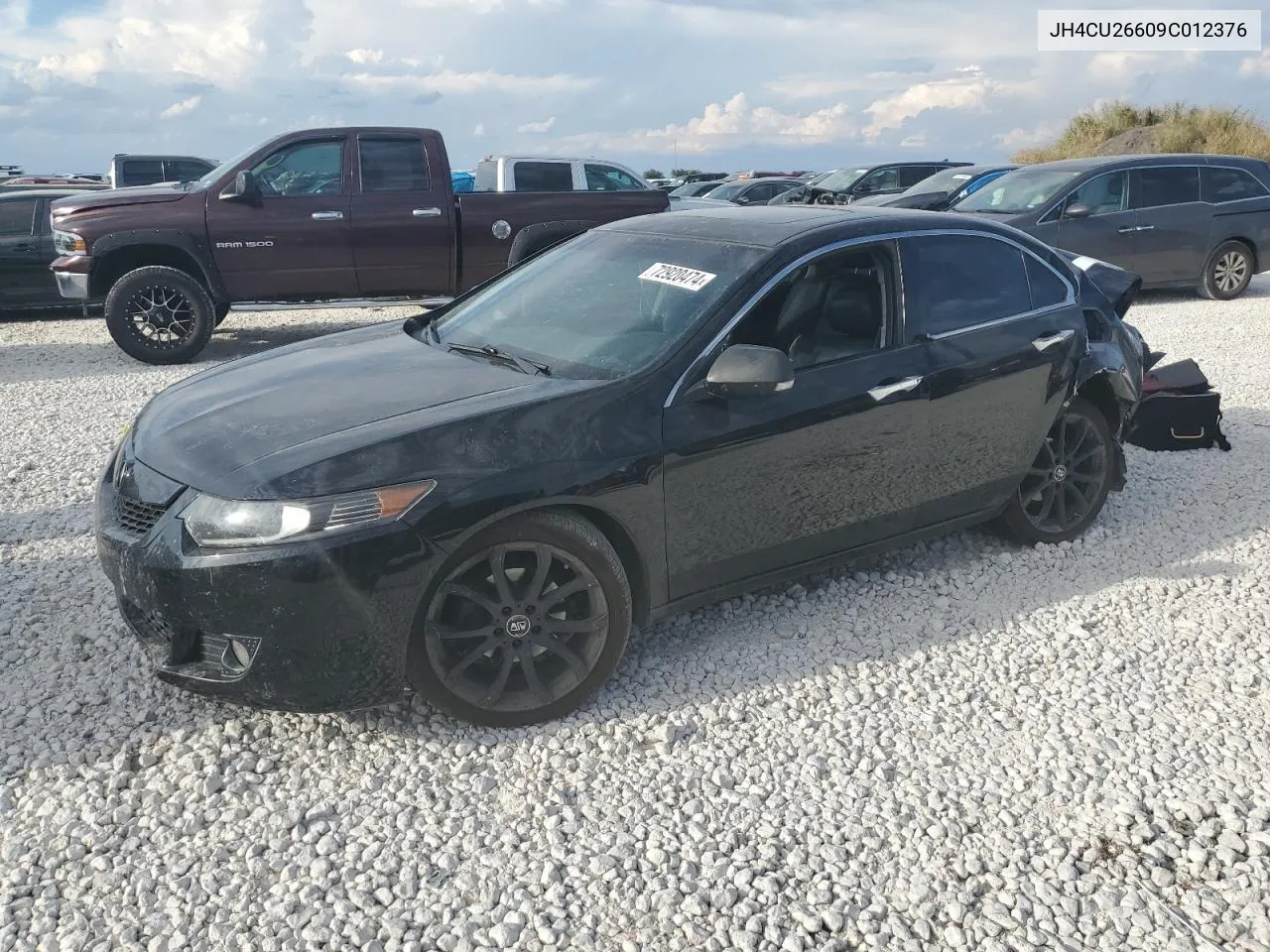 2009 Acura Tsx VIN: JH4CU26609C012376 Lot: 72920474