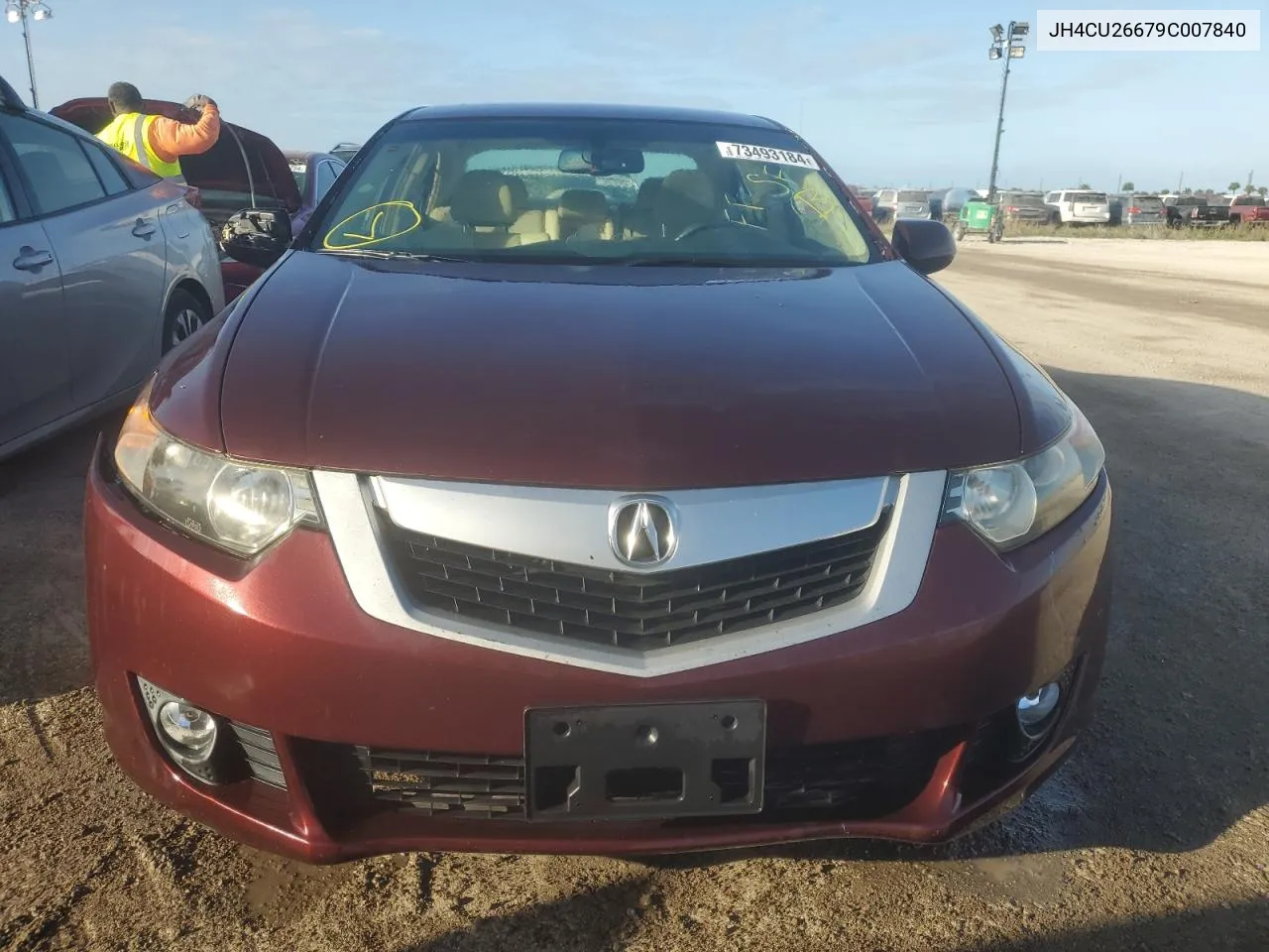 2009 Acura Tsx VIN: JH4CU26679C007840 Lot: 73493184