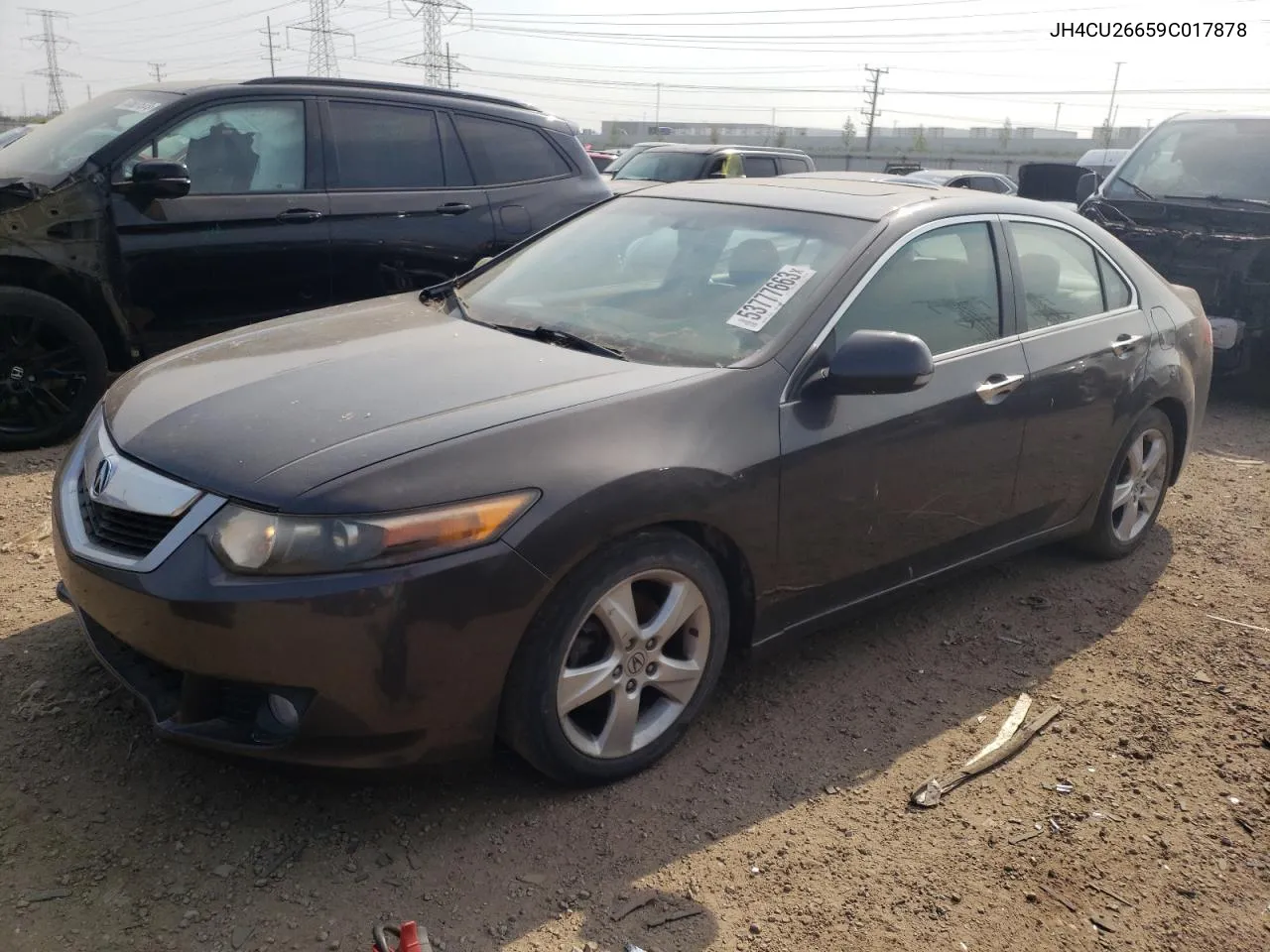 2009 Acura Tsx VIN: JH4CU26659C017878 Lot: 73641484