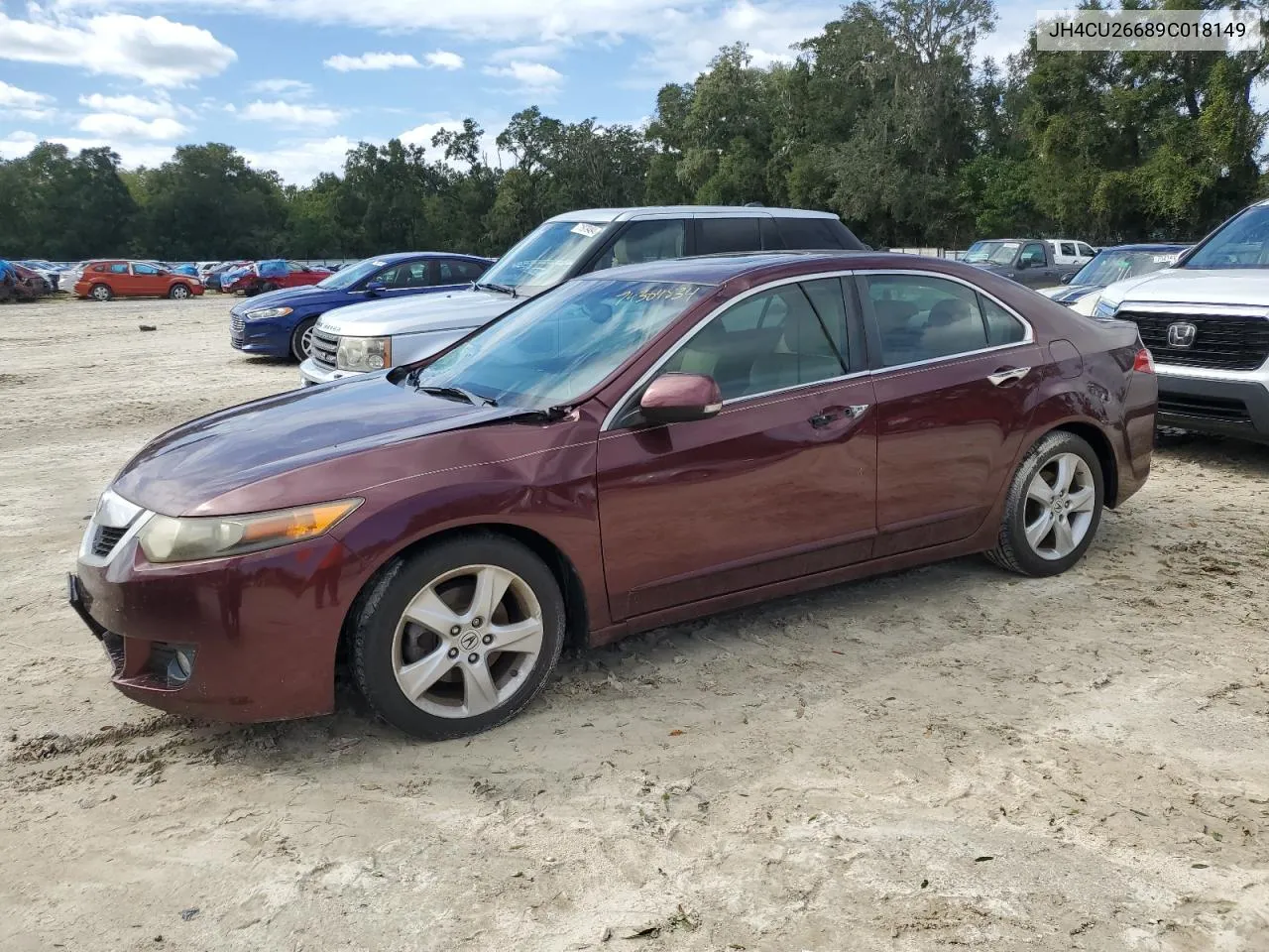 2009 Acura Tsx VIN: JH4CU26689C018149 Lot: 74384834