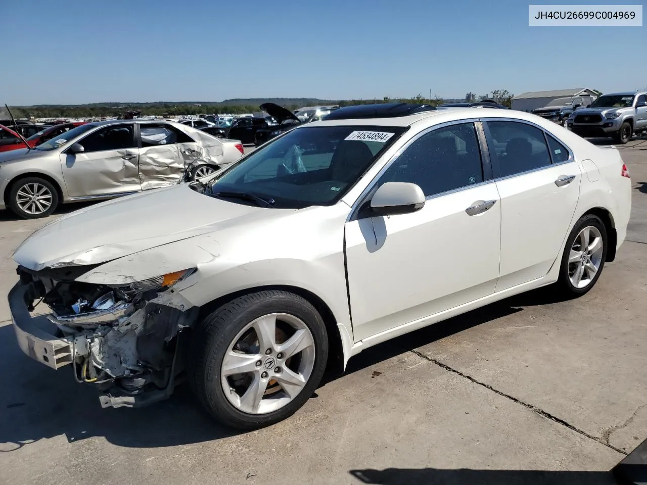 2009 Acura Tsx VIN: JH4CU26699C004969 Lot: 74534894