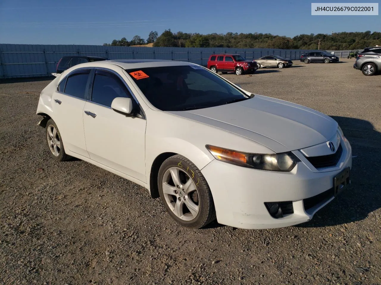 2009 Acura Tsx VIN: JH4CU26679C022001 Lot: 74560144