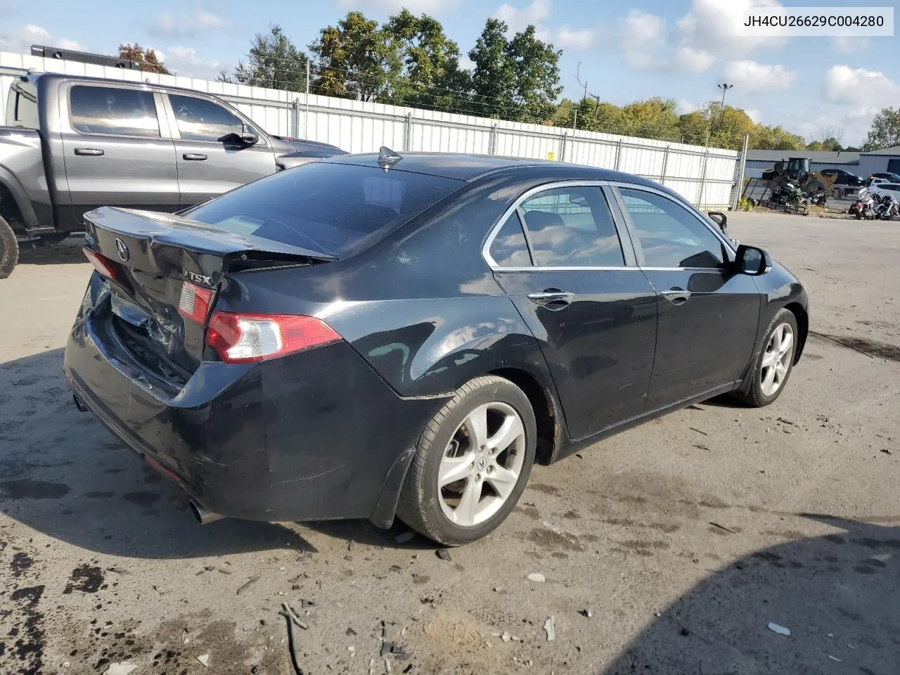 2009 Acura Tsx VIN: JH4CU26629C004280 Lot: 74755084