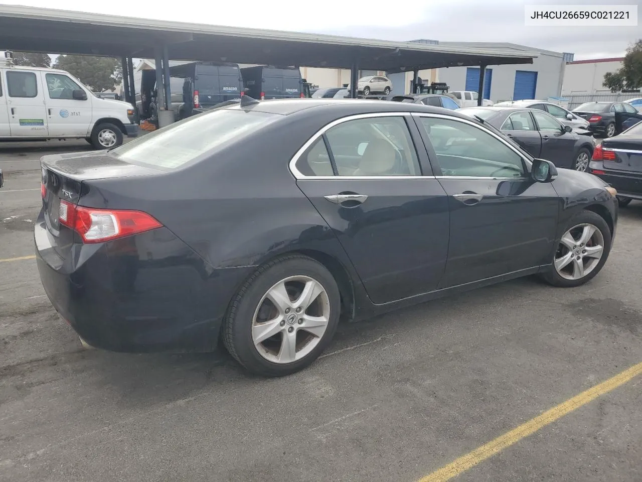 2009 Acura Tsx VIN: JH4CU26659C021221 Lot: 75487754