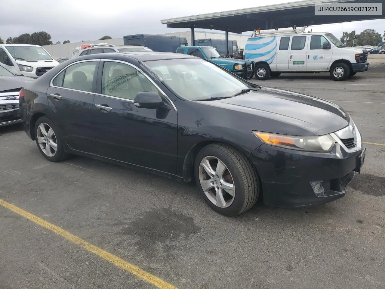 2009 Acura Tsx VIN: JH4CU26659C021221 Lot: 75487754