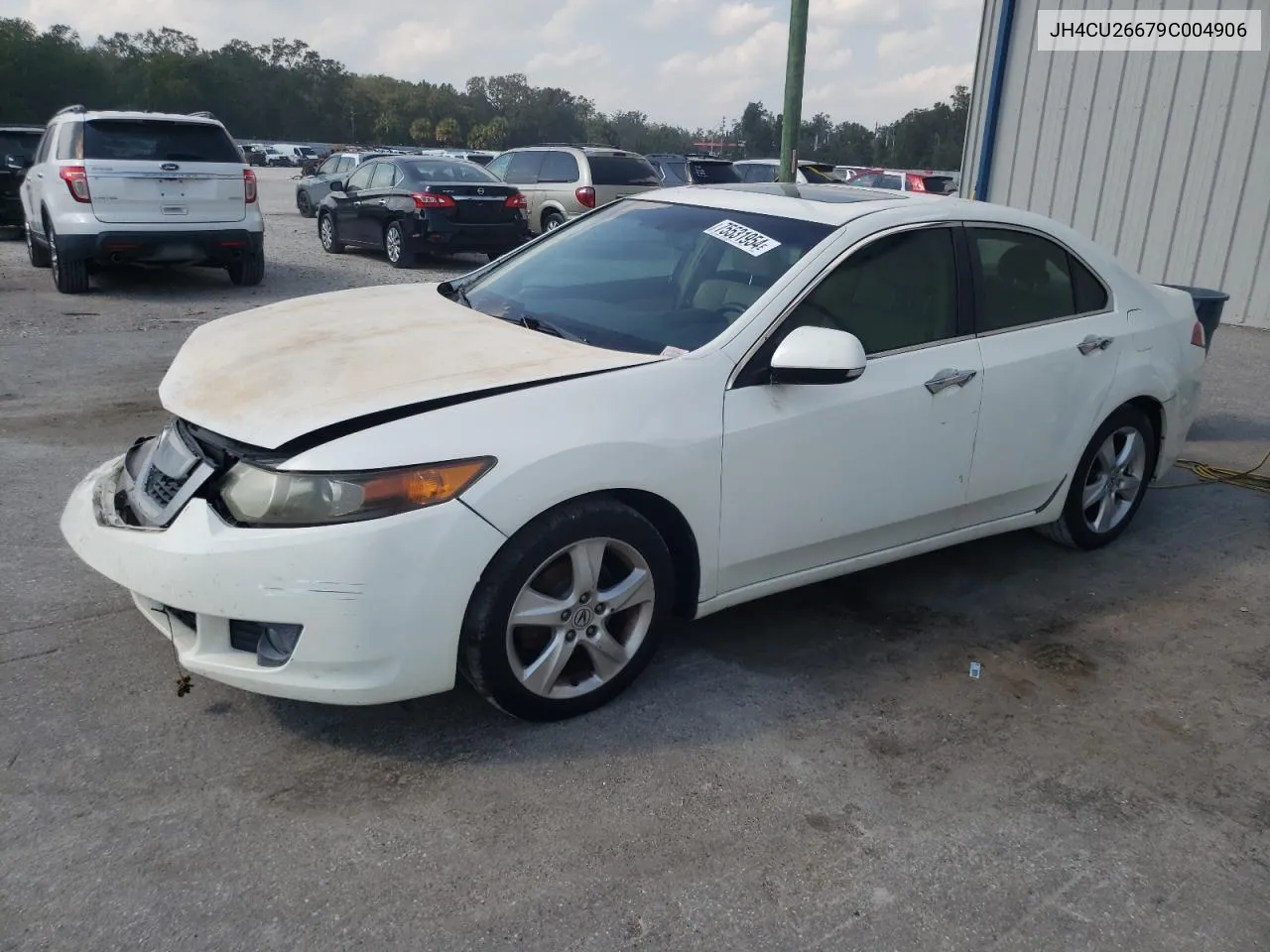 2009 Acura Tsx VIN: JH4CU26679C004906 Lot: 75531954