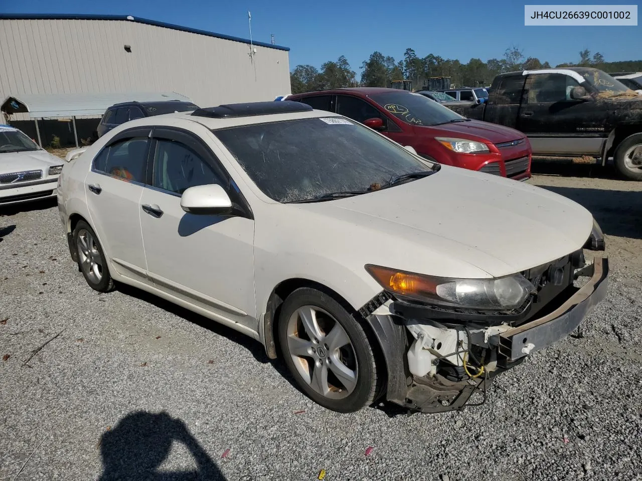 2009 Acura Tsx VIN: JH4CU26639C001002 Lot: 75862174