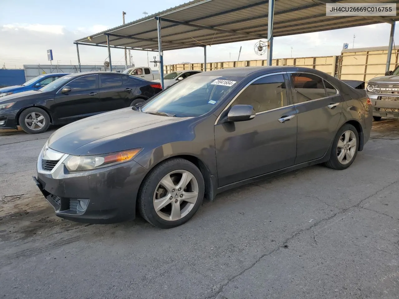 2009 Acura Tsx VIN: JH4CU26669C016755 Lot: 75941684