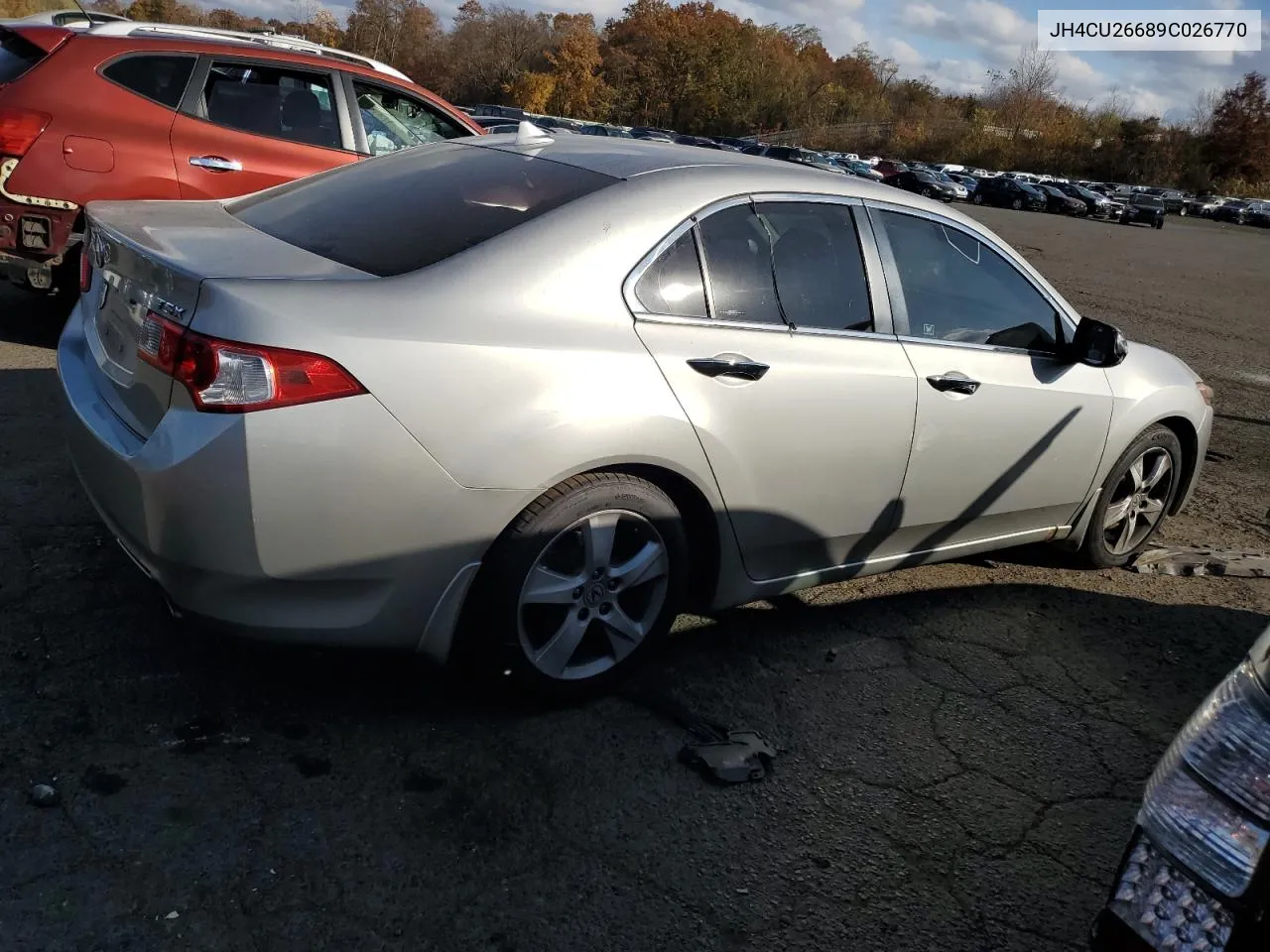 2009 Acura Tsx VIN: JH4CU26689C026770 Lot: 76515684