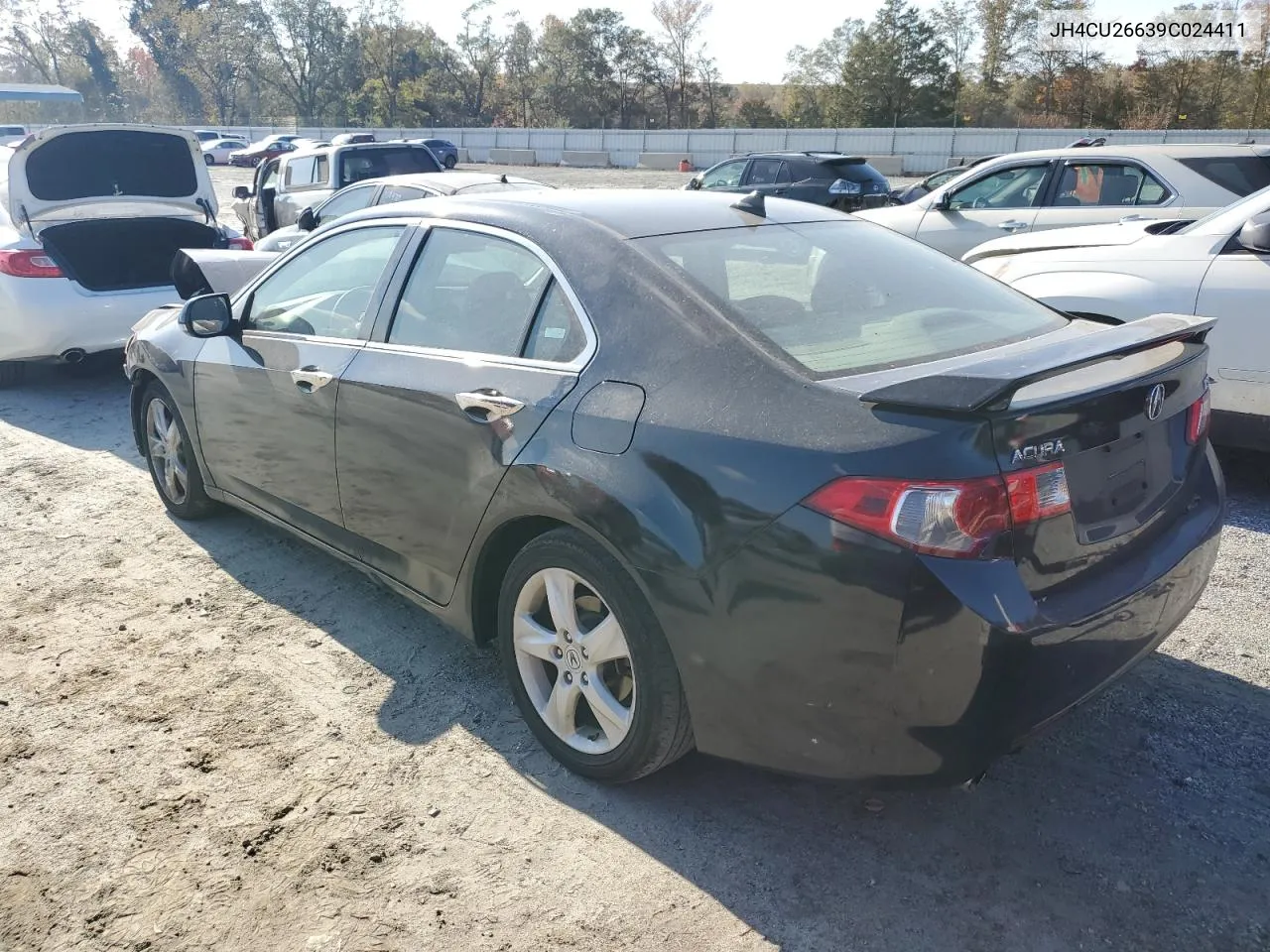 2009 Acura Tsx VIN: JH4CU26639C024411 Lot: 78200374