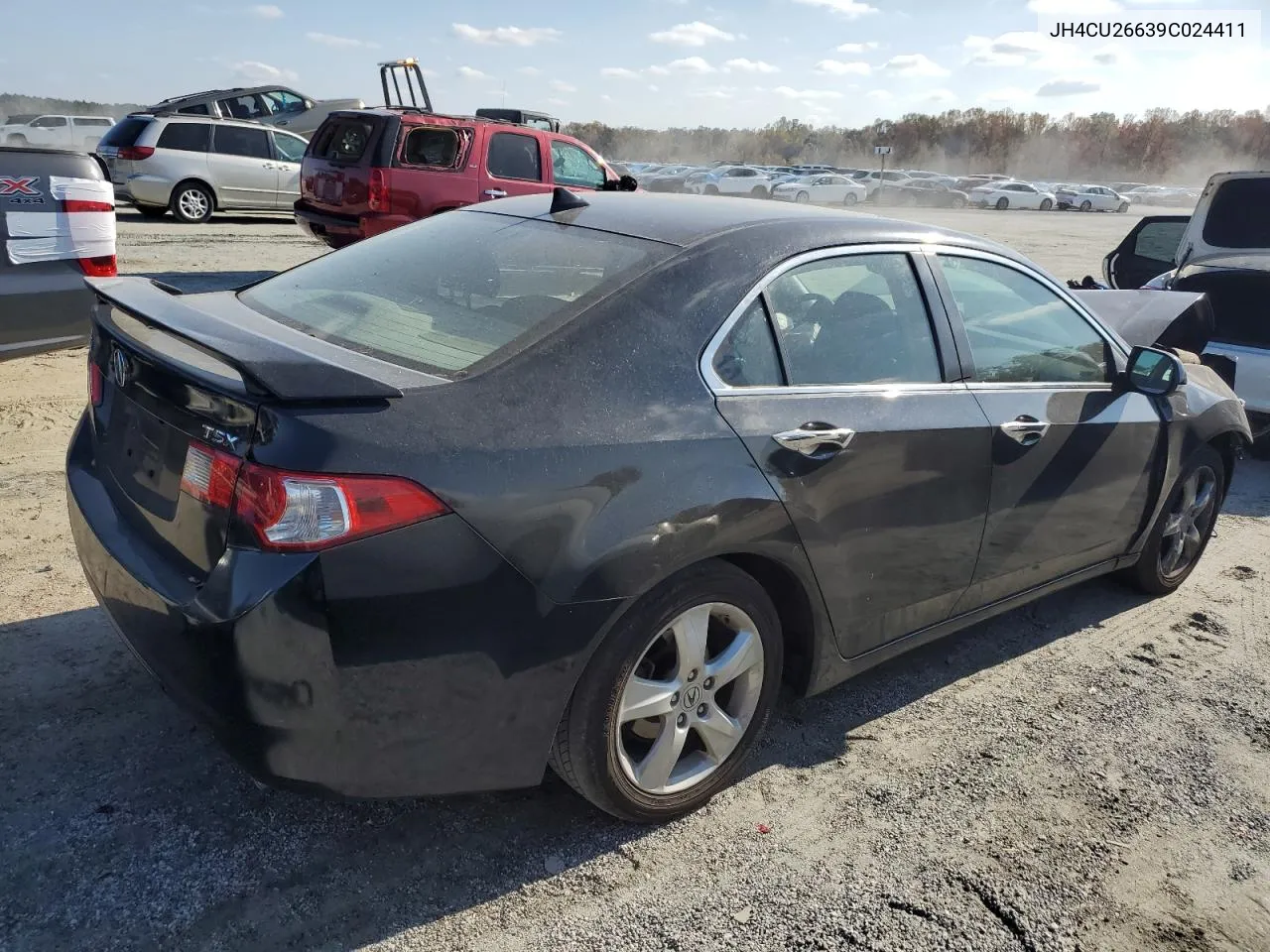 2009 Acura Tsx VIN: JH4CU26639C024411 Lot: 78200374